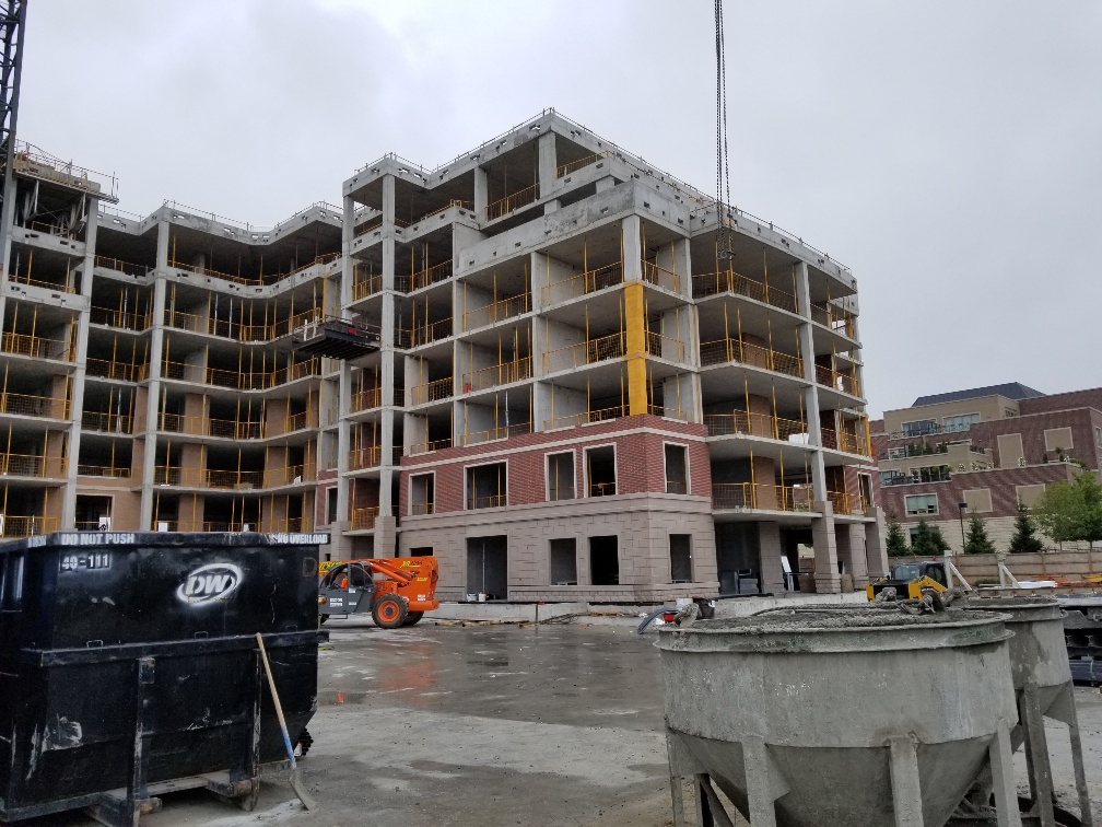 Hampton Place Topping Off | Dineen Construction Corporation